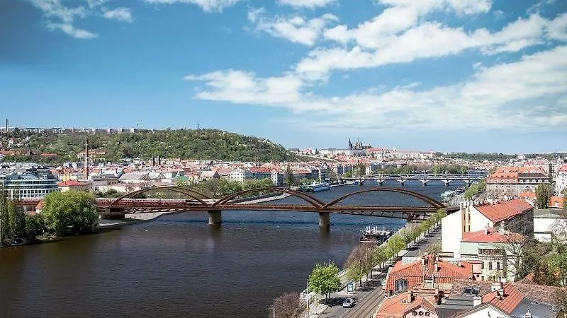 Anchor Apartment Smichov Prag Tjekkiet